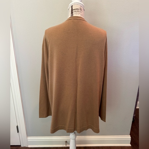 J Jill Tan Button-Up Cardigan - Picture 8 of 11